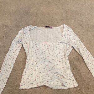 Floral Long Sleeve Top